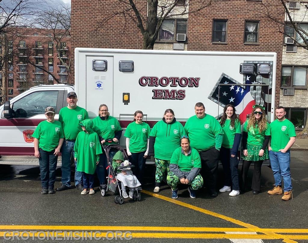 Peekskill St. Patricks Day Parade Croton On Hudson Volunteer EMS