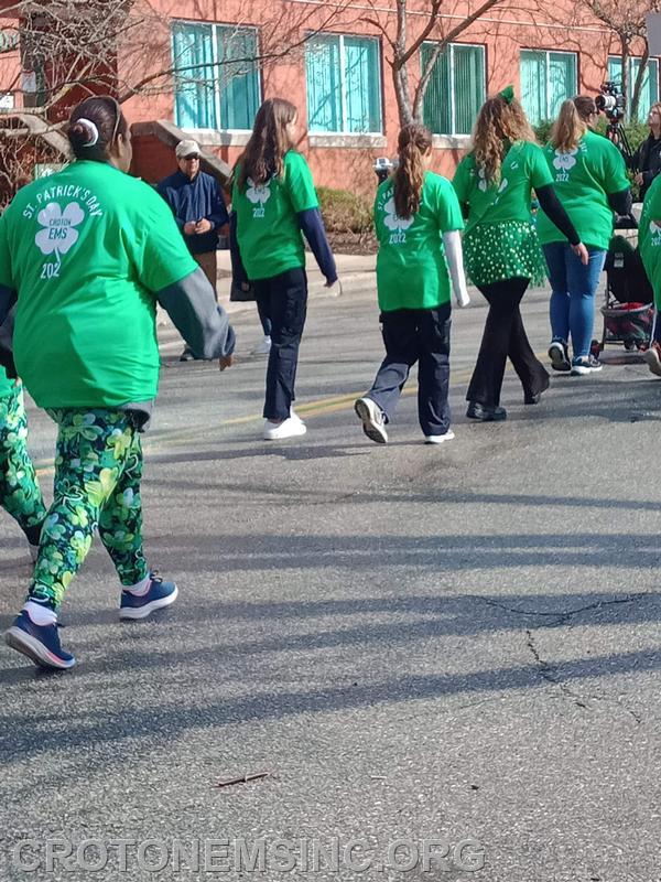 Peekskill St. Patricks Day Parade Croton On Hudson Volunteer EMS